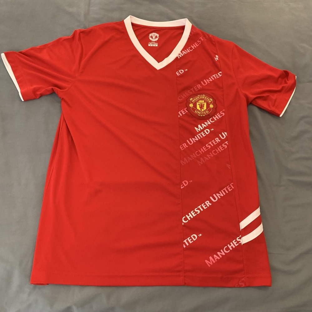 Manchester United Jersey Mens Medium Red EPL Soccer Cristiano Ronaldo 7 Home
